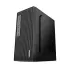 T-WOLF SHADOWCORE Mid Tower Micro-ATX Black Office Desktop Case with PSU